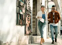 Street Scene with People